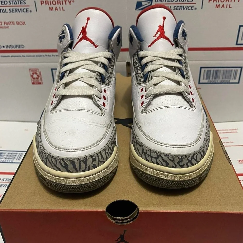 Nike Air Jordan 3 Retro “True Blue” 2016 sneaker shoes hype streetwear fashion